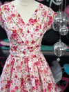 Pink Roses Greta Dress