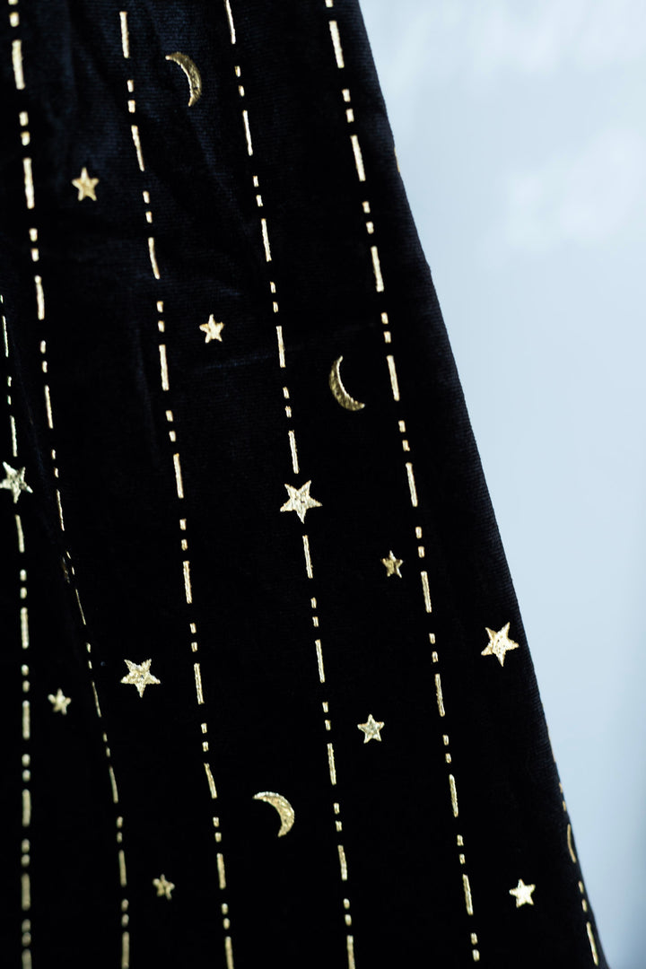 PREORDER - Black Galactica Dress - Estimated dispatch 25th of August