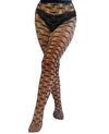 Geo Pattern Net Tights