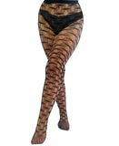 Geo Pattern Net Tights