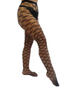 Geo Pattern Net Tights