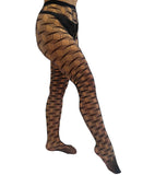 Geo Pattern Net Tights