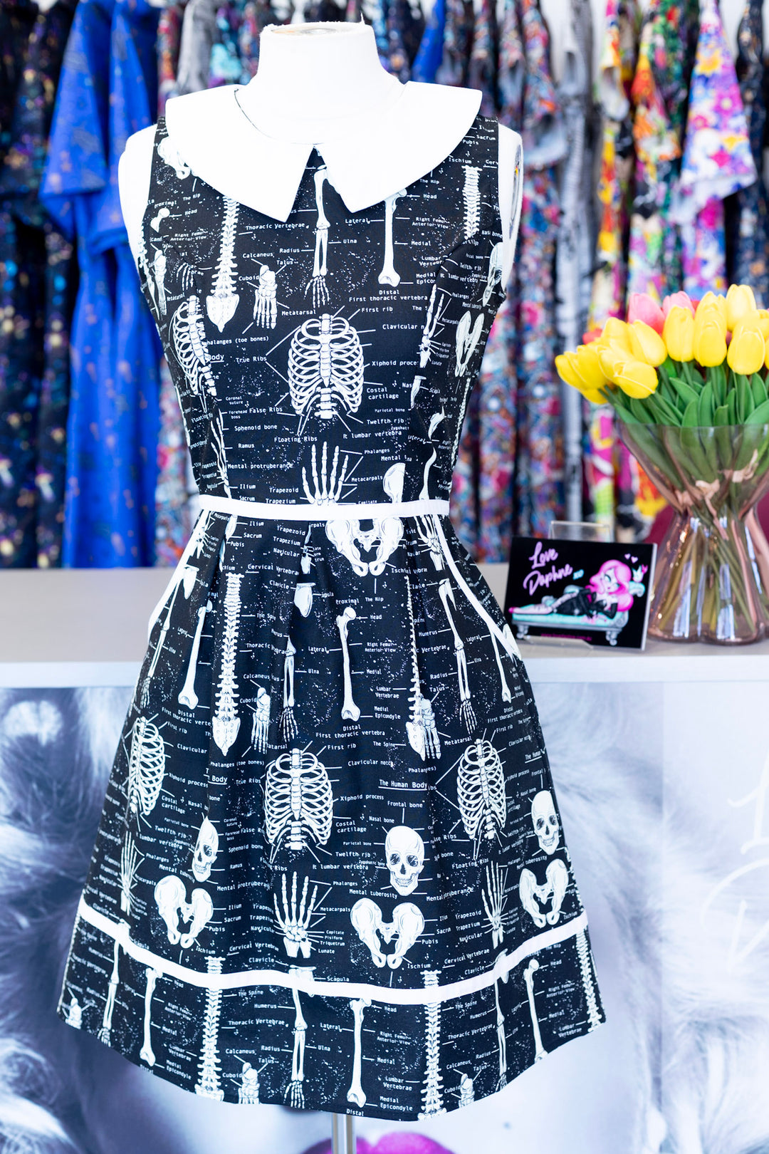 PREORDER - Glow Anatomically Correct Collared Dress - Expected dispatch 11th of August