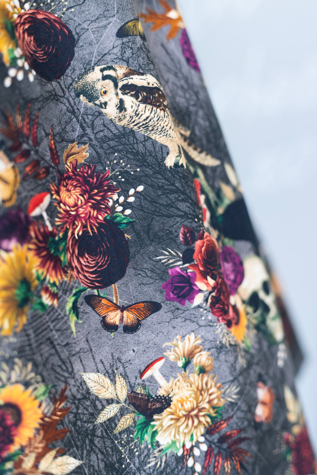 PREORDER - Web of Darkness Greta Dress - Expected dispatch date 11th of August