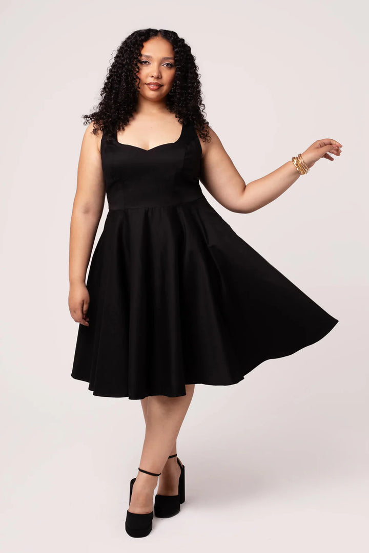 Heidi Dress - Black - Preorder for dispatch 12th September