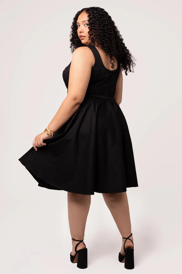Heidi Dress - Black - Preorder for dispatch 12th September
