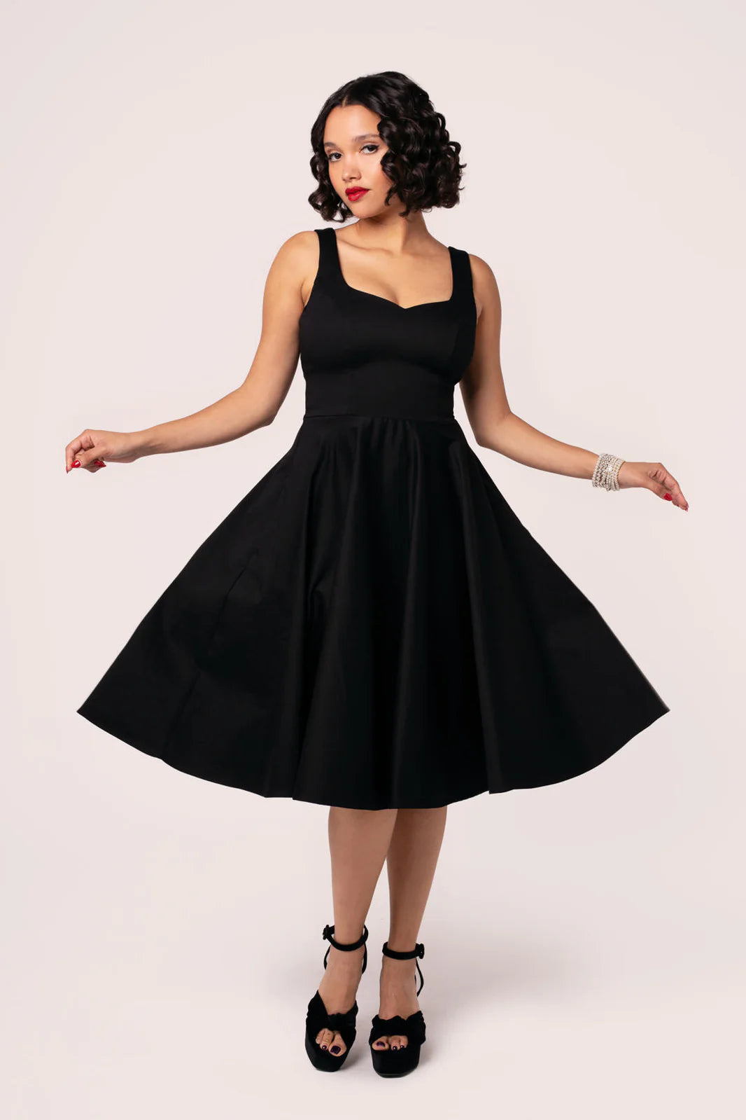 Heidi Dress - Black - Preorder for dispatch 12th September
