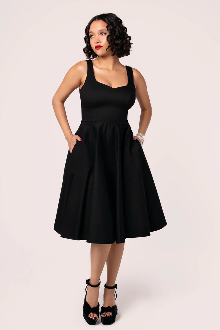 Heidi Dress - Black - Preorder for dispatch 12th September