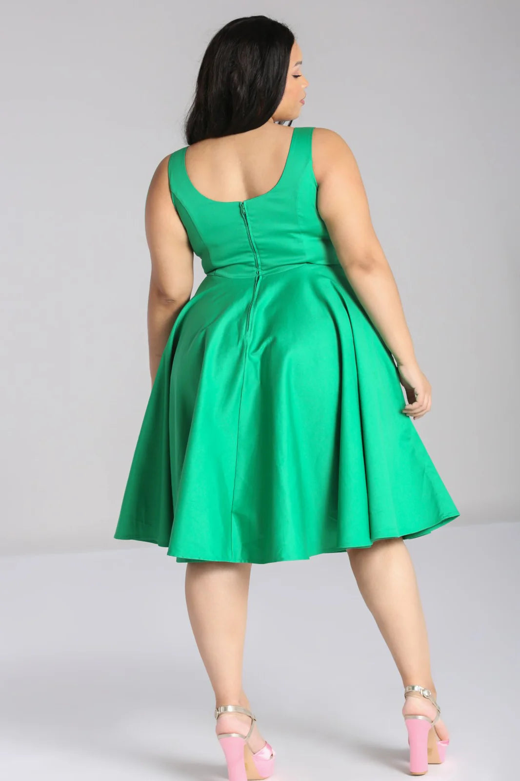 Heidi Dress - Green - Preorder for dispatch 6th of August