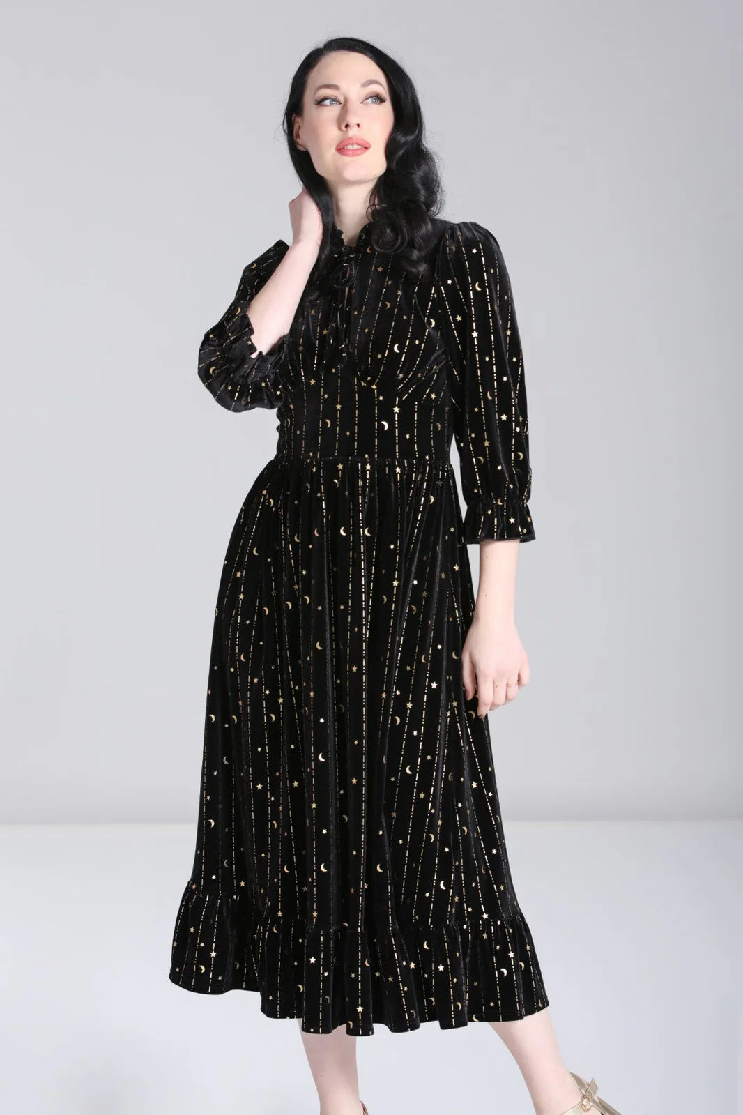 PREORDER - Black Galactica Dress - Estimated dispatch 30th of June