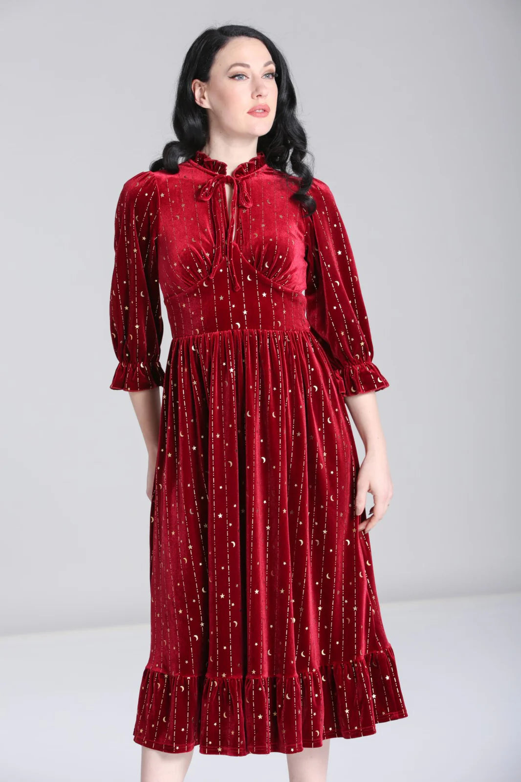 PREORDER - Red Galactica Dress - Estimated dispatch 30th of June