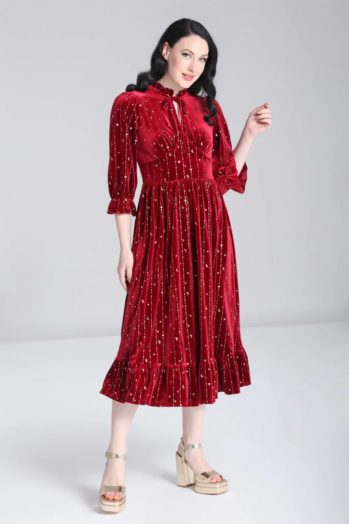 PREORDER - Red Galactica Dress - Estimated dispatch 30th of June
