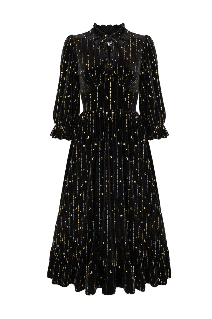 PREORDER - Black Galactica Dress - Estimated dispatch 30th of June