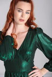 Boogie Night Dress in Green