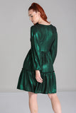 Boogie Night Dress in Green