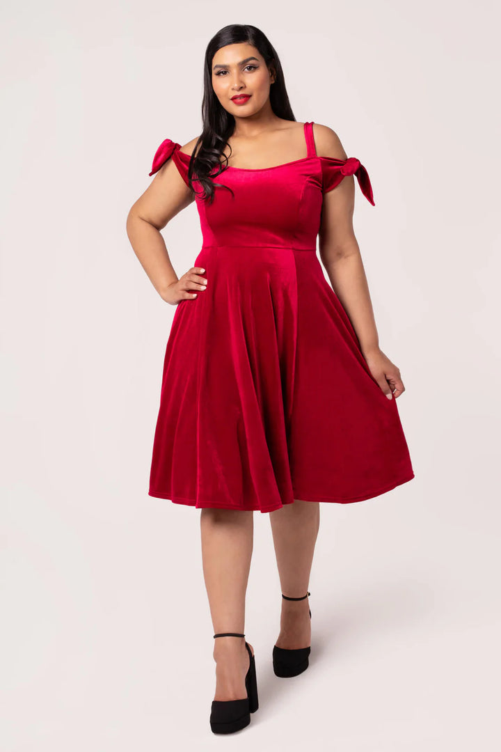 Carrie Dress - Red - Preorder for dispatch 12th of September