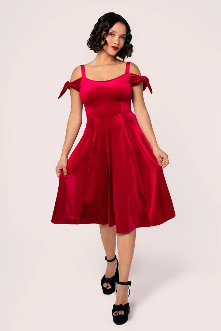 Carrie Dress - Red - Preorder for dispatch 12th of September