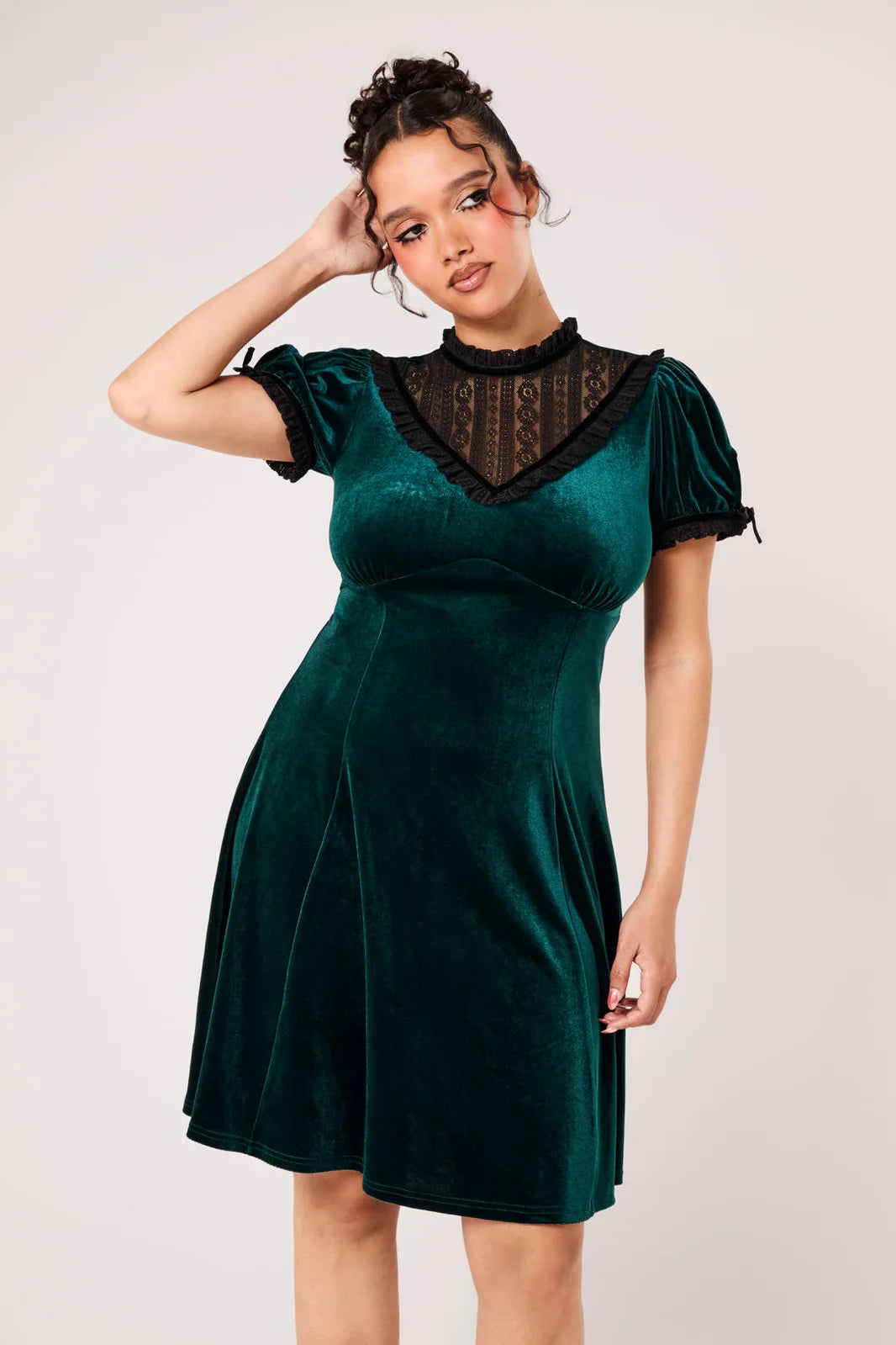 PREORDER - Mourning Dress in Green - Estimated dispatch 21st of October
