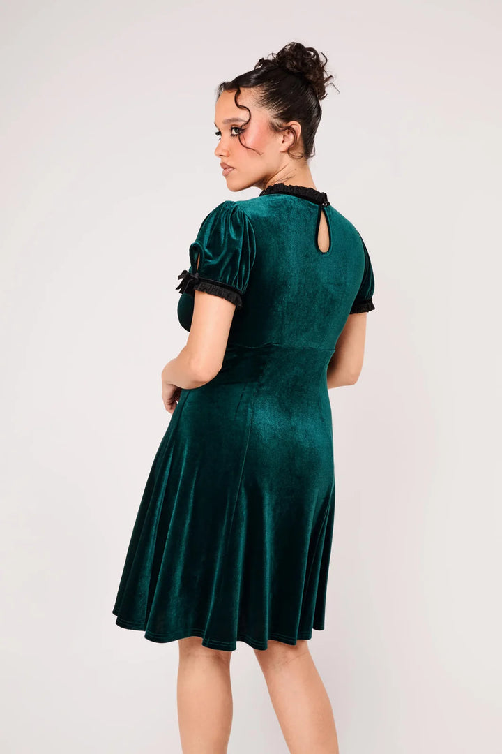 PREORDER - Mourning Dress in Green - Estimated dispatch 21st of October
