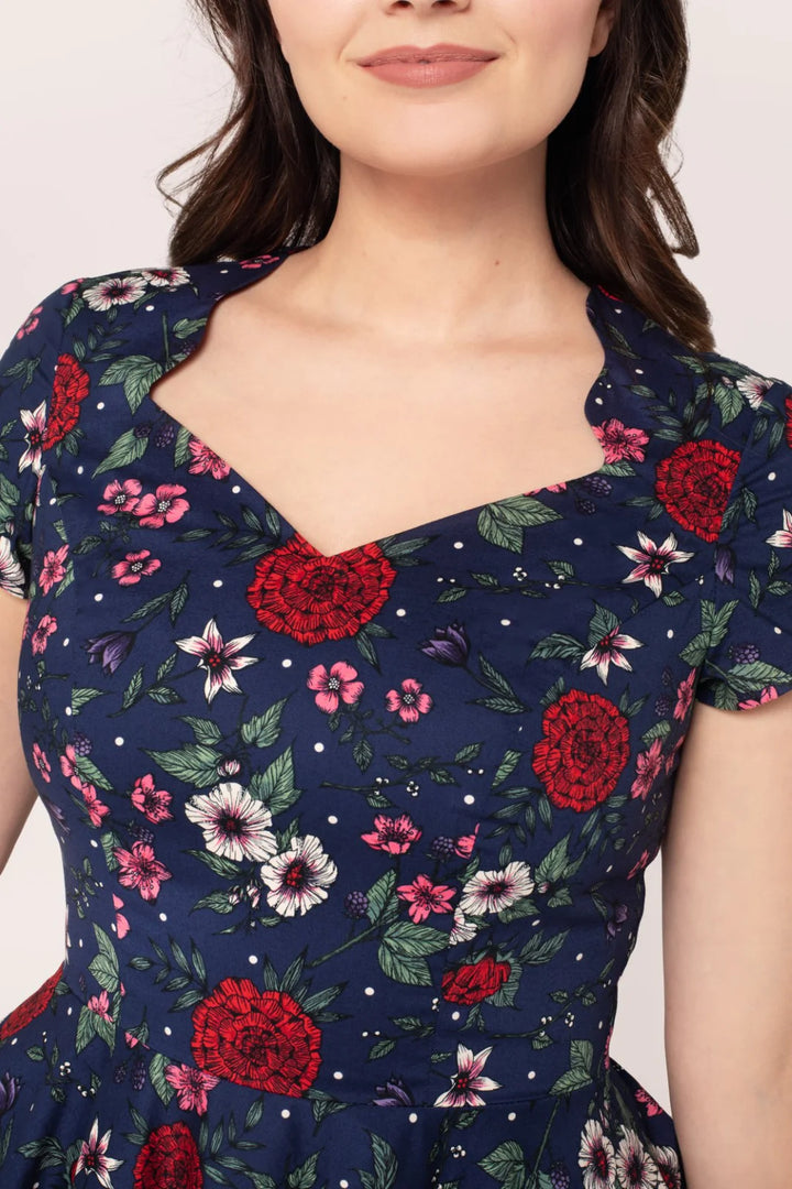 PREORDER - Camellia Midi Dress - Estimated dispatch 4th of November