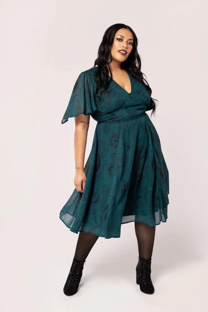 Venom Midi Dress - Preorder for dispatch 3rd of September