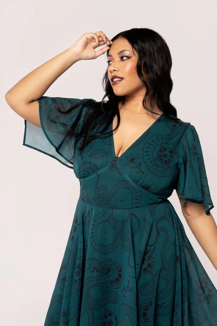 Venom Midi Dress - Preorder for dispatch 3rd of September