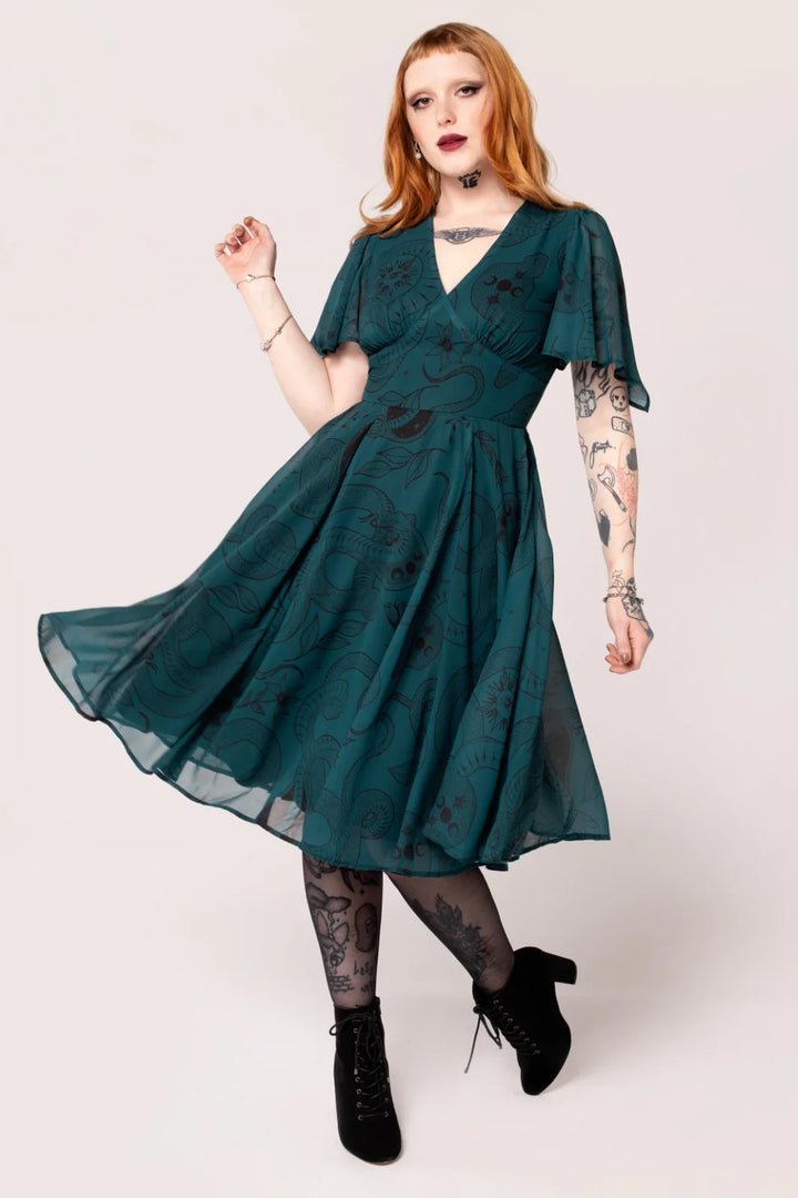 Venom Midi Dress - Preorder for dispatch 3rd of September