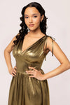 Gigi Midi Dress - Gold