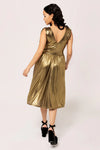 Gigi Midi Dress - Gold