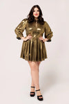 Gigi Mini Dress - Gold