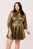 Gigi Mini Dress - Gold