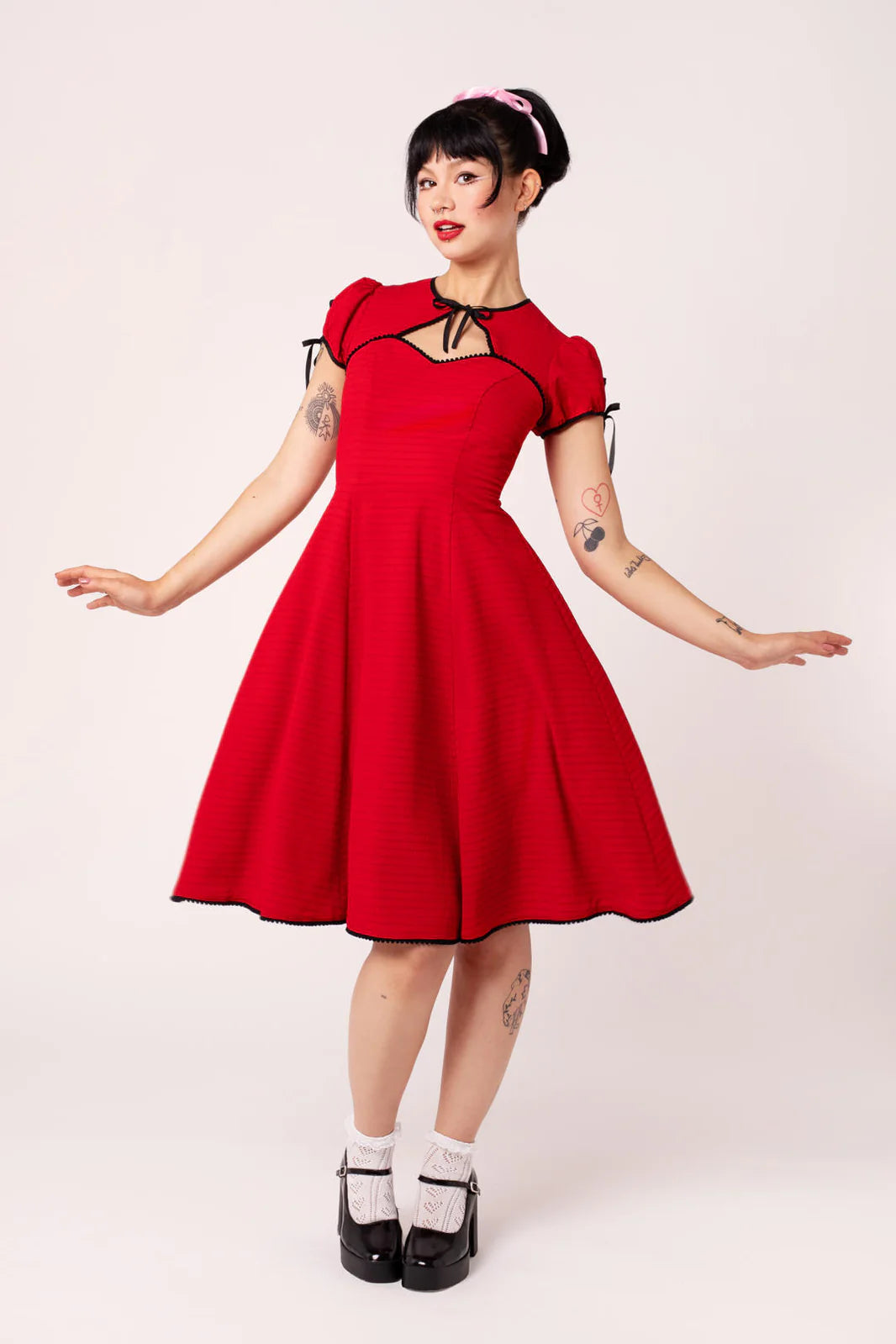 PREORDER - Casey Dress in Red - Expected dispatch date 24th of June