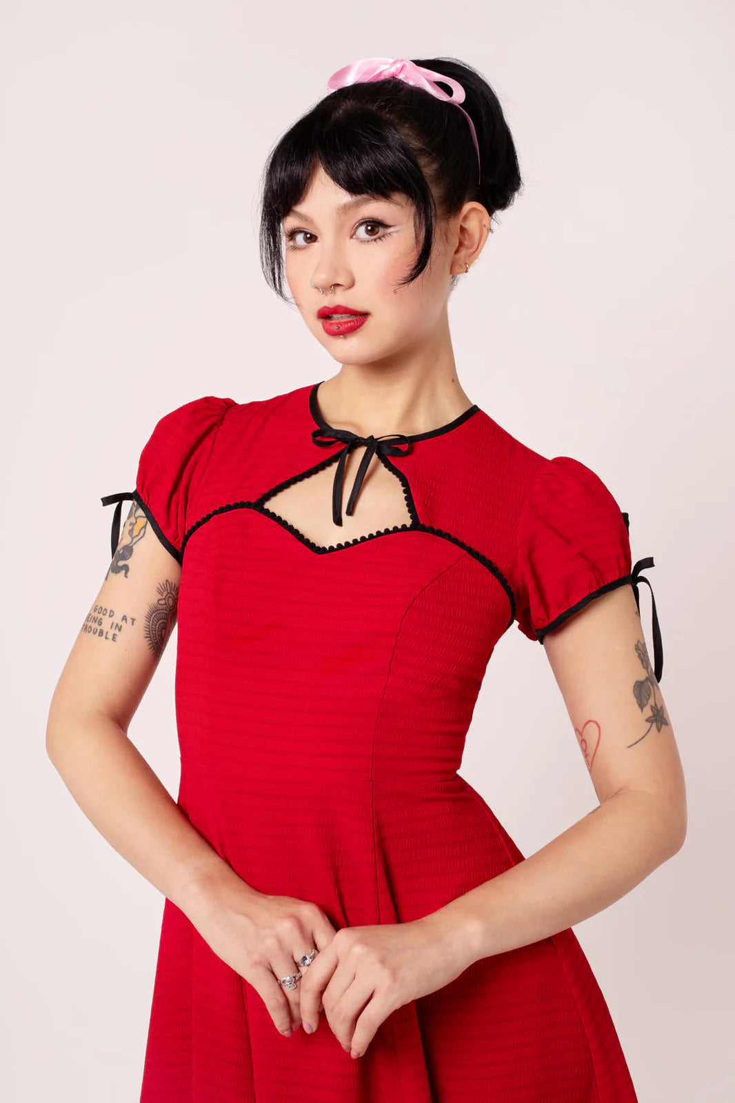 PREORDER - Casey Dress in Red - Expected dispatch date 24th of June