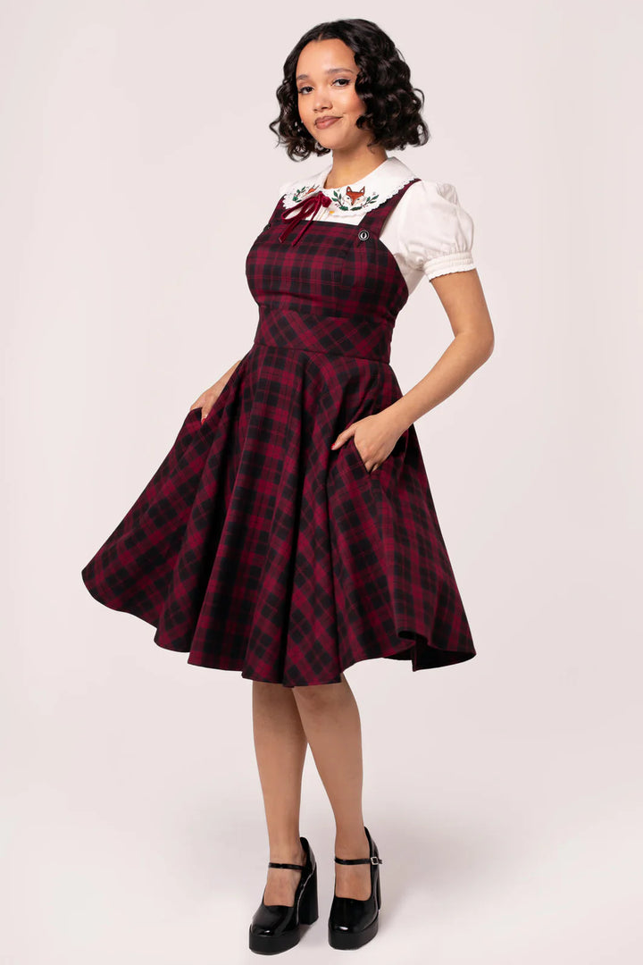 Carmina Pinafore Dress - Preorder for dispatch 12th August