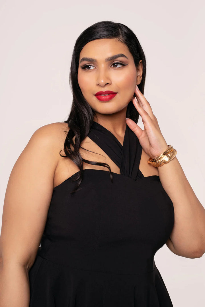 Gina Dress in Black - Preorder for dispatch 3rd of September