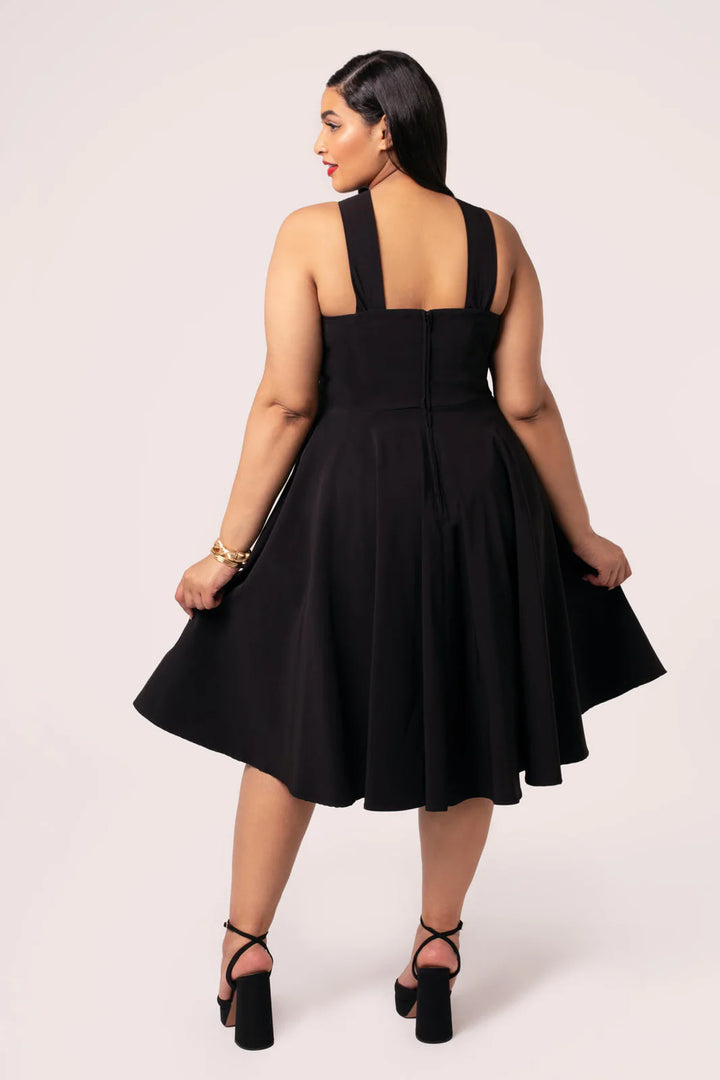 Gina Dress in Black - Preorder for dispatch 3rd of September