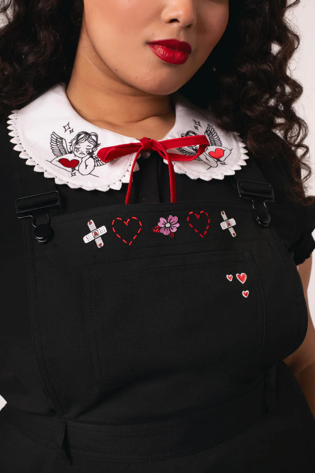 PREORDER - Cupid Pinafore Dress - Estimated dispatch 2nd of February