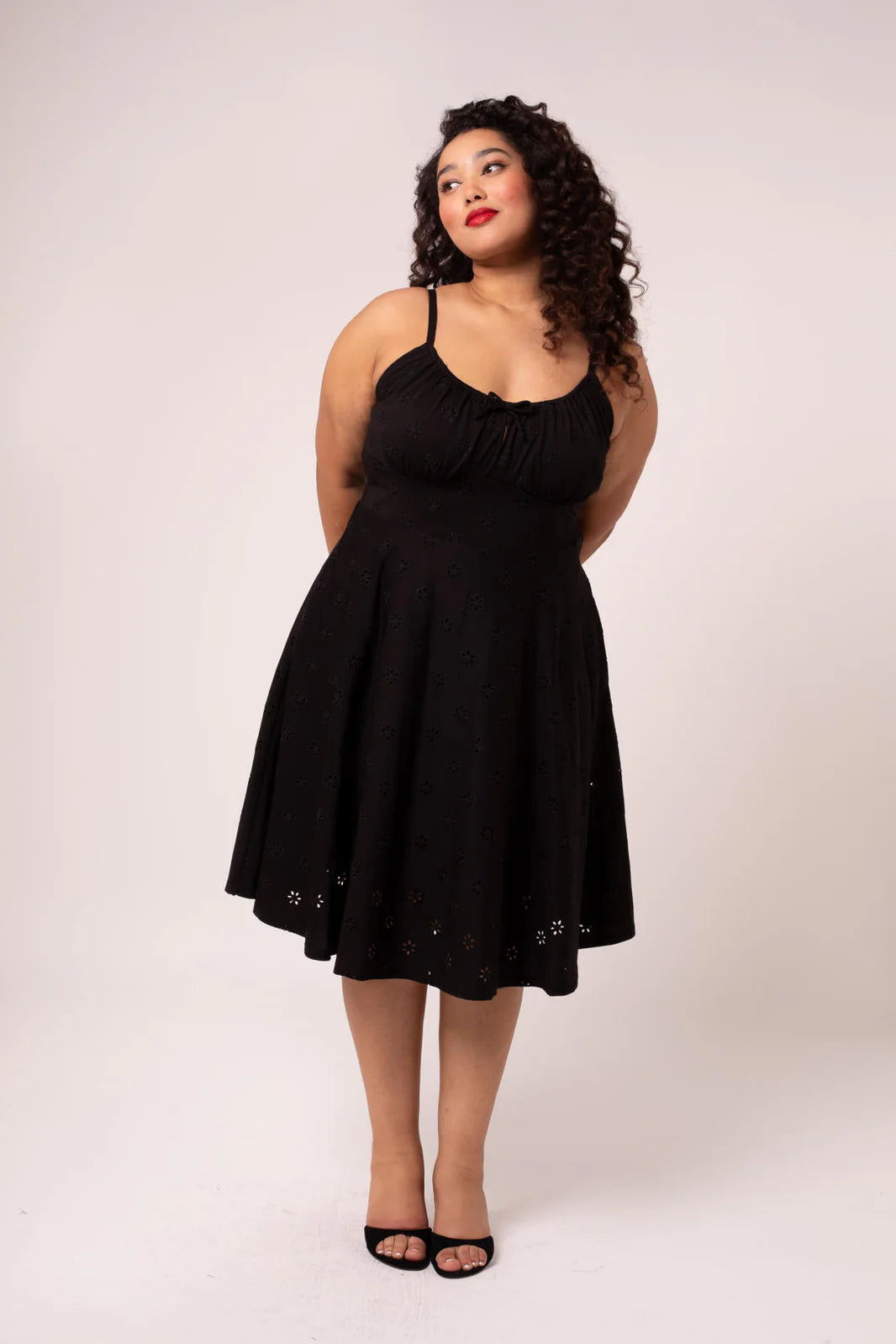 PREORDER - Sammy Jo Dress in Black - Expected dispatch date 16th of June