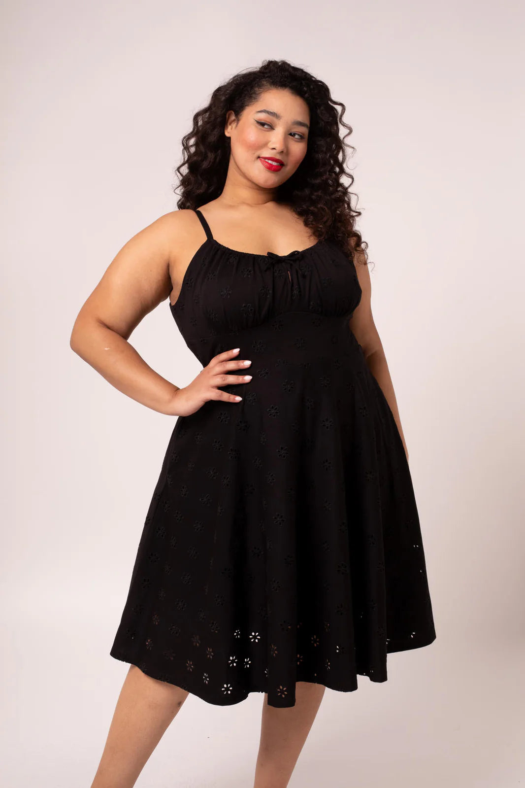 PREORDER - Sammy Jo Dress in Black - Expected dispatch date 16th of June