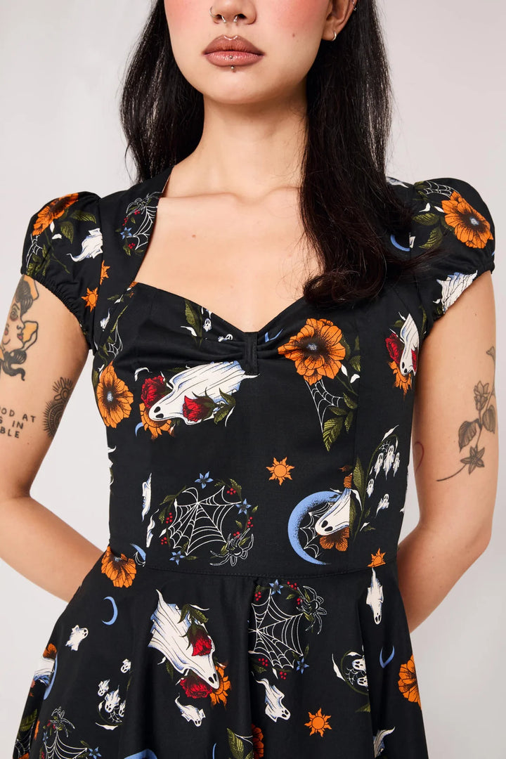 PREORDER - Ghost Flower Dress - Expected dispatch date 14th of August