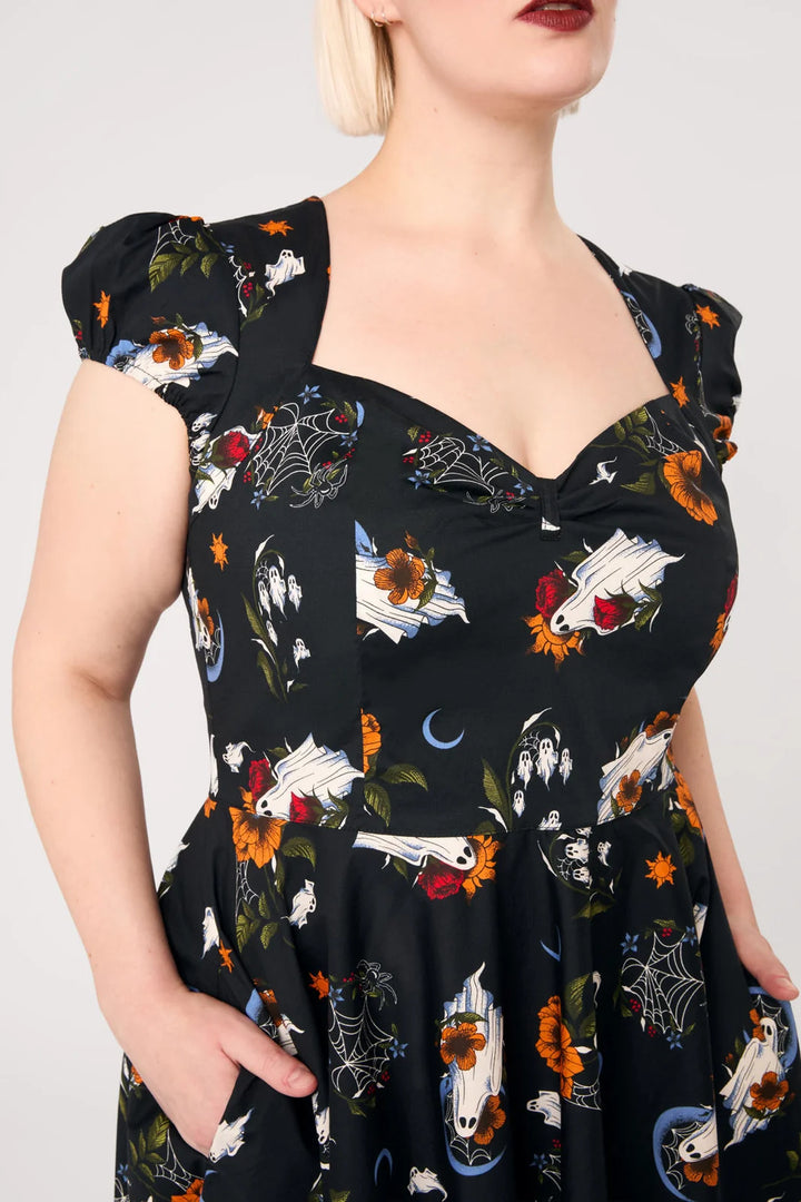PREORDER - Ghost Flower Dress - Expected dispatch date 14th of August