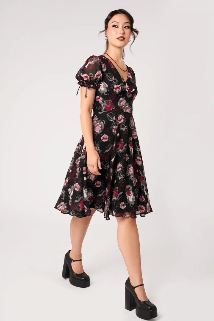 PREORDER - Forbidden Midi Dress - Expected dispatch date 14th of August