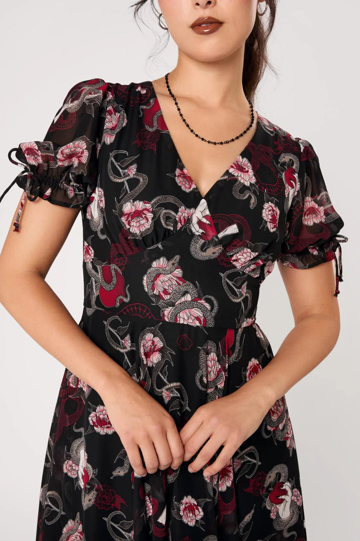 PREORDER - Forbidden Midi Dress - Expected dispatch date 14th of August