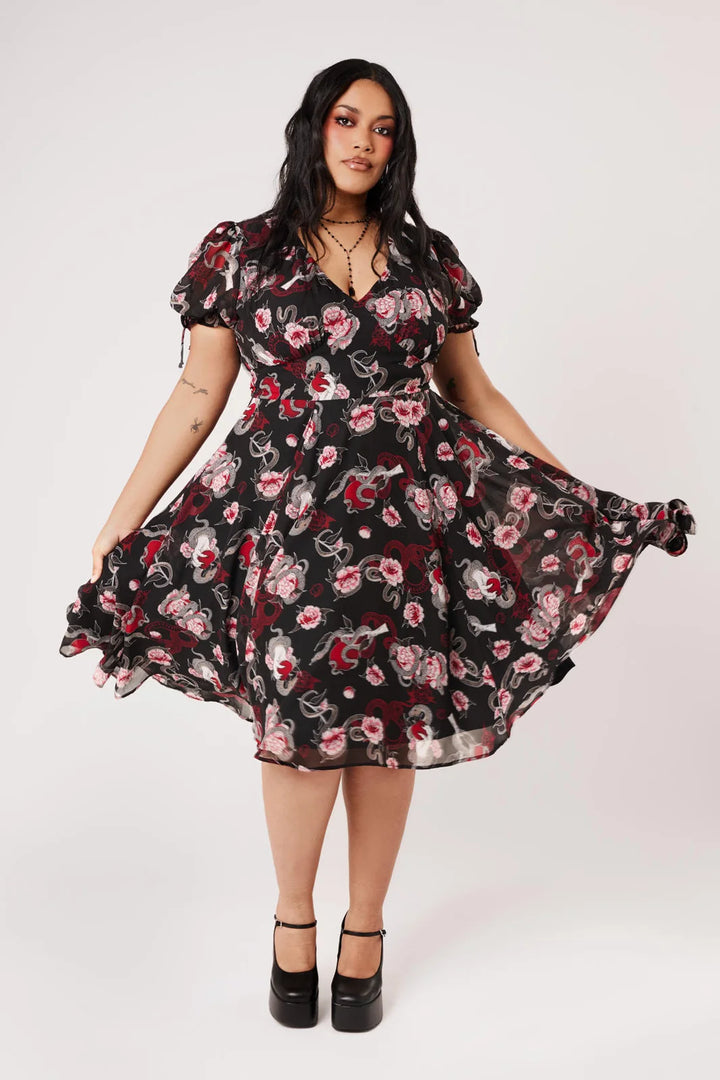 PREORDER - Forbidden Midi Dress - Expected dispatch date 14th of August