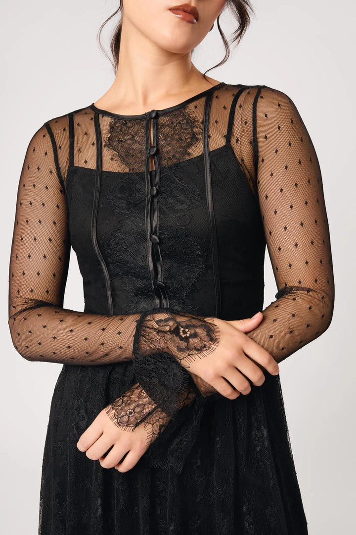 PREORDER - Dark Knight Midi Dress - Expected dispatch date 8th of September