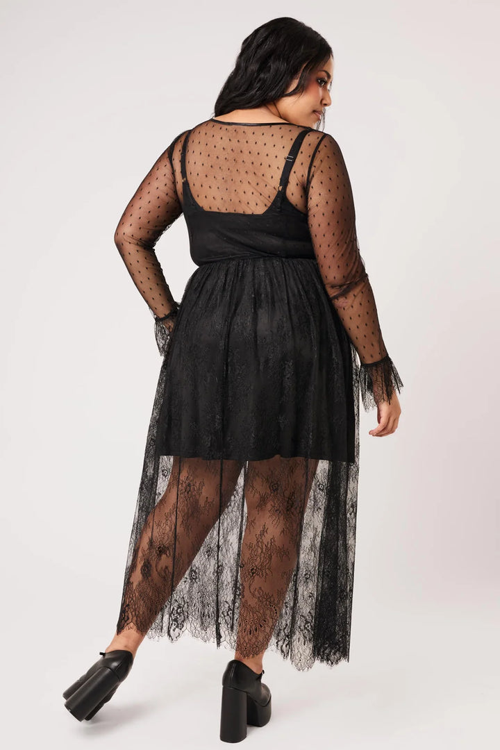 PREORDER - Dark Knight Midi Dress - Expected dispatch date 8th of September