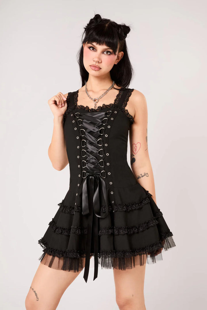 PREORDER - Harley Black Dress - Expected dispatch 24th of June