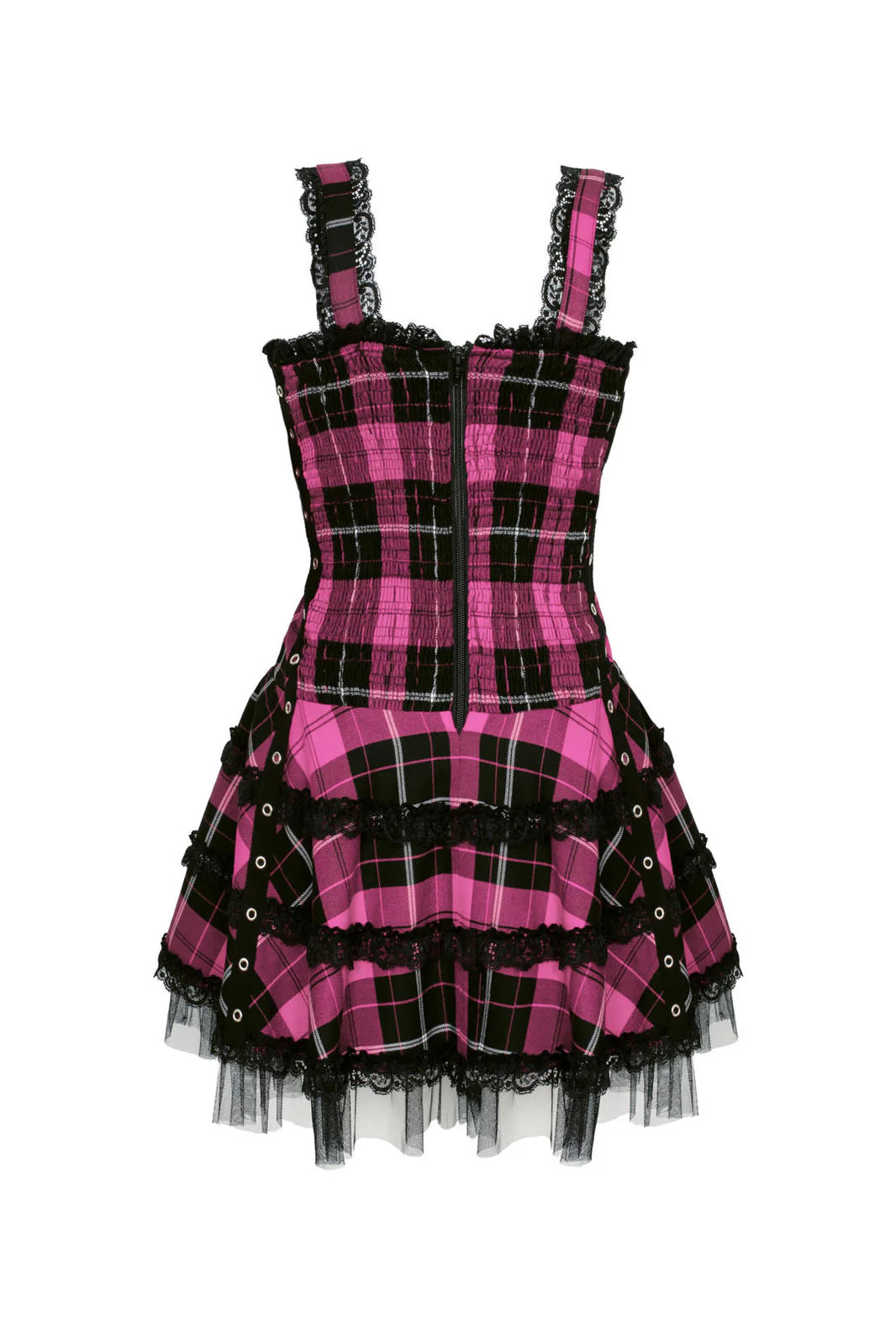 PREORDER - Harley Purple Tartan Dress - Expected dispatch 27th March