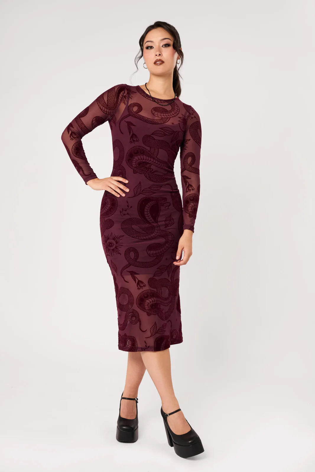 PREORDER - Cobra Charmer Dress - Preorder for dispatch 25th of August