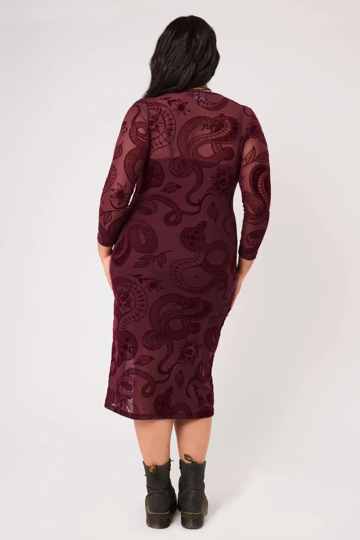 PREORDER - Cobra Charmer Dress - Preorder for dispatch 14th of July